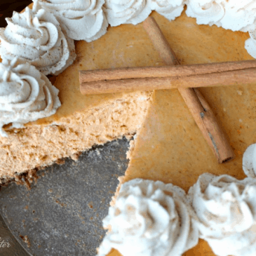 Pumpkin Cheesecake with Pecan Crust