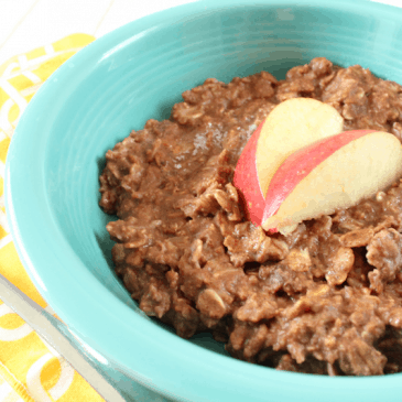 Healthy Carb No Bake Cookie Breakfast Oatmeal