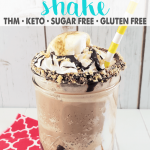Low Carb S'Mores Mocha Shake