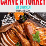 How to Carve a Turkey (or Chicken) • Turkey Photos by Fahrwasser